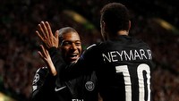 PSG pun bisa dua kali mencetak lima gol dalam satu laga secara berurutan. Mereka menang 5-1 atas Metz di laga akhir pekan lalu di Liga Prancis. (Foto: Lee Smith/Reuters)