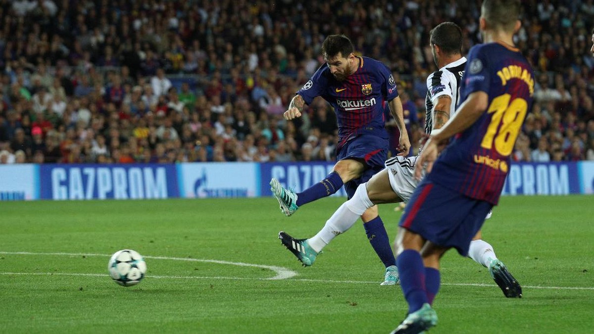 Barcelona vs Juventus di matchday pertama Liga Champions musim ini (Foto: Albert Gea/REUTERS)
