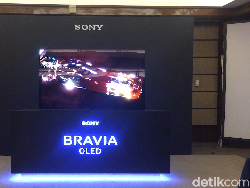 Sony Boyong TV 4K dengan Layar yang Bisa Bersuara