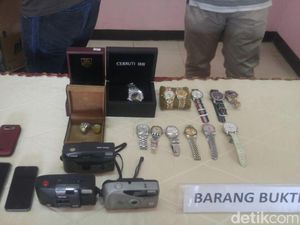 Barang Bukti Pembunuhan Pasutri: Akik, Jam Tangan Mewah dan Mobil