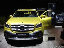Melihat Lebih Dekat Pikap Perdana Mercedes-Benz X-Class