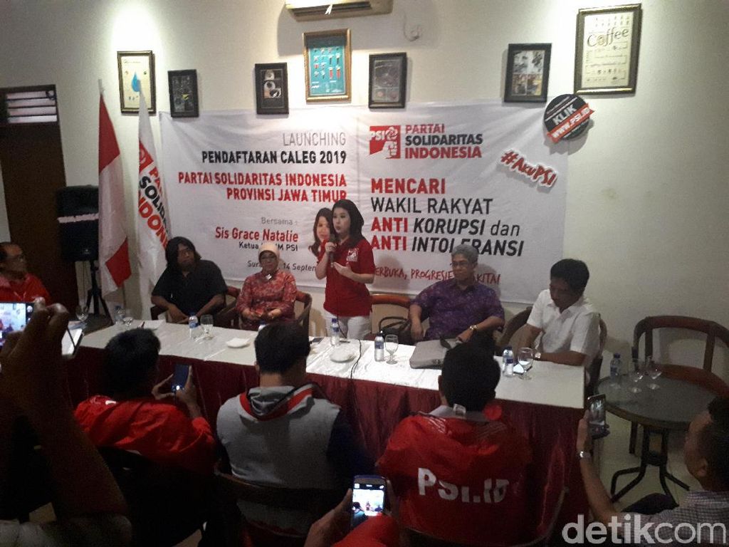 PSI Provinsi Jawa Timur Launching Pendaftaran Caleg 2019