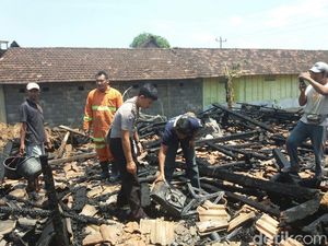 Gara-gara Lontong, Satu Rumah di Blora Ludes Gosong