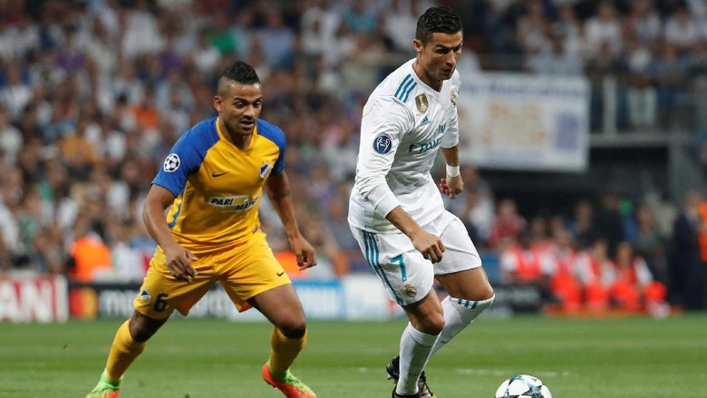 Ronaldo Bawa Madrid Sementara Ungguli APOEL 1-0 Ronaldo Bawa Madrid Sementara Ungguli APOEL 1-0