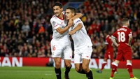 Sevilla unggul cepat ketika laga baru berjalan lima menit lewat gol dari Wissam Ben Yedder. (Foto: Phil Noble/Reuters)