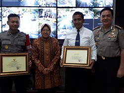 Terima Kasih Risma Kepada Polisi Atas Kekondusifan Surabaya