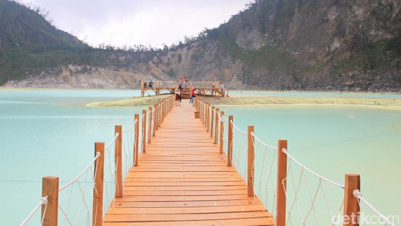 Kini Kawah Putih punya dermaga gres (Wisma/detikTravel)