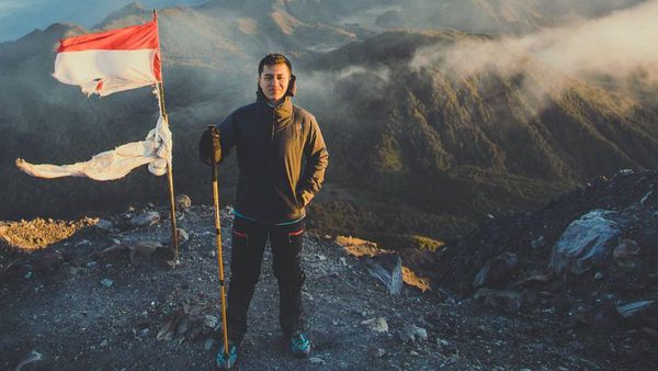 Foto: Andre Ferdiansyah, Polisi Ganteng Suka Traveling