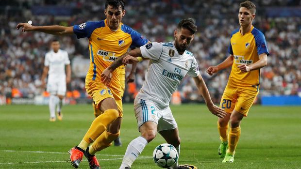 Performa Real Madrid di babak pertama terbilang monoton.