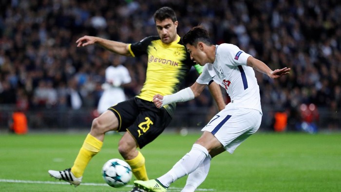 Spurs Sementara Ungguli Dortmund 2-1