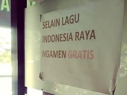 Unik, Ada Syarat Ngamen Khusus Indonesia Raya di Kantor Ini