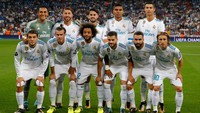 Ronaldo sedang menjalani hukuman di kompetisi domestik. Bisa tampil di Liga Champions, Ronaldo pun langsung dipasang sebagai starter saat Madrid menjamu APOEL di Santiago Bernabeu, Kamis (14/9/2017) dini hari WIB. Foto: Paul Hanna/REUTERS