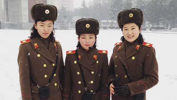 Wajah Militer dan Polisi Korea Utara yang Jarang Terungkap