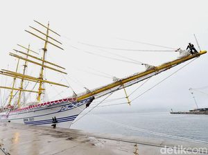 Ini Penampakan KRI Bima Suci Pengganti Dewaruci