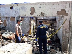 Puslabfor Mabes Polri Selidiki Kebakaran Pasar Leles Garut