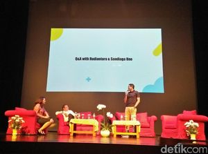 Hadiri IME Conference, Sandi Bicara Persaingan Usaha Kaum Milenial