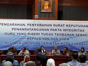 2018, Guru SD dan SMP di Surabaya dapat Tambahan Penghasilan 2018, Guru SD dan SMP di Surabaya dapat Tambahan Penghasilan