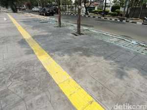 Pedestrian di Kawasan Danau Sunter Dipercantik Pedestrian di Kawasan Danau Sunter Dipercantik