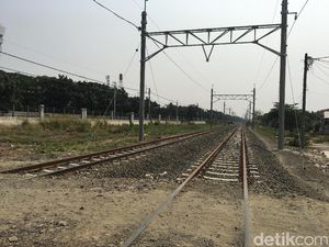 Kondisi Terkini Pembangunan Rel Kereta Bandara Soekarno-Hatta