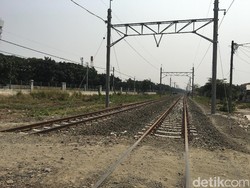 Kondisi Terkini Pembangunan Rel Kereta Bandara Soekarno-Hatta