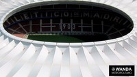 Begini penampakan Wanda Metropolitano dari udara. Cukup keren kan? (Foto: Twitter @Metropolitano)