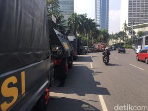 Aksi Bela Rohingya 169, Bundaran HI Dijaga Ketat Polisi