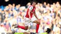 7. Robin van Persie. 280 laga, 144 gol = 0,51 gol per pertandingan. Foto: Ian Walton/Getty Images