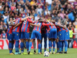 Crystal Palace masih pegang rekor gagal bikin gol terlama di era Premier League dengan tujuh laga. Itu terjadi di musim 2017/18 (Christopher Lee/Getty Images)