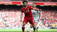 Mohamed Salah sudah membukukan sebanyak tiga gol dan dua assist untuk Liverpool. Dia layak untuk menjadi kandidat kapten akhir pekan ini, dengan motivasi Lebih saat melawan Leicester City. (Foto: Alex Livesey/Getty Images)