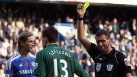 Kiper = Wojciech Szczesny. Kiper 27 tahun ini membela Arsenal periode 2006–2009 dan terakhir tercatat bermain untuk Juventus di Italia. (Foto: Clive Rose/Getty Images)