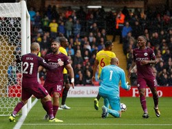 Aguero Hat-Trick, City Cukur Watford 6-0
