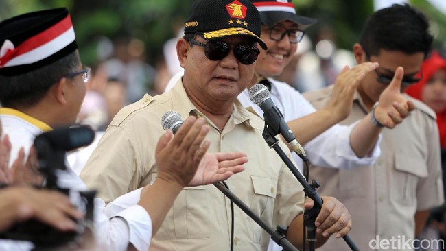  Prabowo Sedih  Kalau Tak Punya Uang Sulit Jadi Kepala 