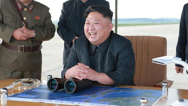 Pemerintahan Kim Jong-un terus mengganggu keamanan Jepang melalui uji coba peluncuran rudal. 