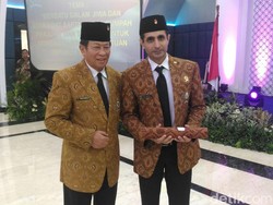 Bos Falcon Diangkat Jadi Anggota Kehormatan PEPABRI