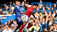 Gelandang = Mikel Arteta. Membuat satu assist dalam kemenangan 5-3 di laga 29 Oktober 2011. Membela Arsenal periode 2011–2016 dan kini sudah gantung sepatu. (Foto: Ian Walton/Getty Images)