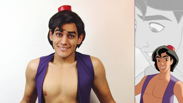 Amazing! Pria Ini Bisa Berubah Jadi Pangeran Disney yang Ganteng Banget