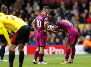 Tanggapan Guardiola Saat Sterling Gantikan Aguero Eksekusi Penalti