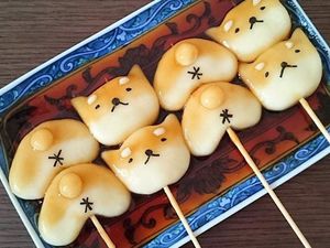 Bikin Gemas! Dango Bentuk Anjing Shiba Inu dan Bokongnya yang Gendut