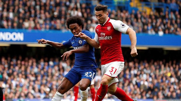 Chelsea dan Arsenal gagal perbaiki peringkat di klasemen Liga Primer Inggris.