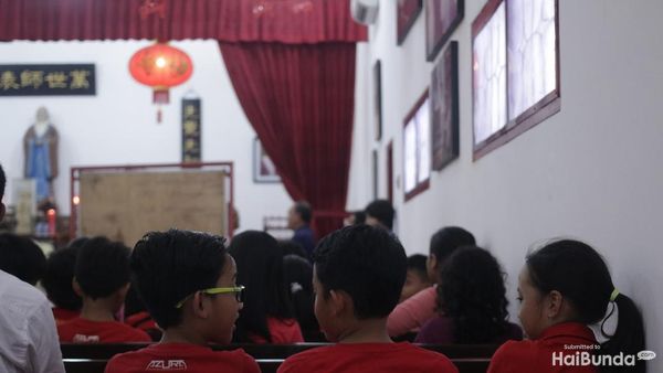 Foto: Seru! Saat Anak-anak Mengenal Keberagaman di Wisata Rumah Ibadat