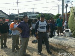 Wali Kota Jakut Tinjau Lokasi Kebakaran di Belakang Hotel Alexis