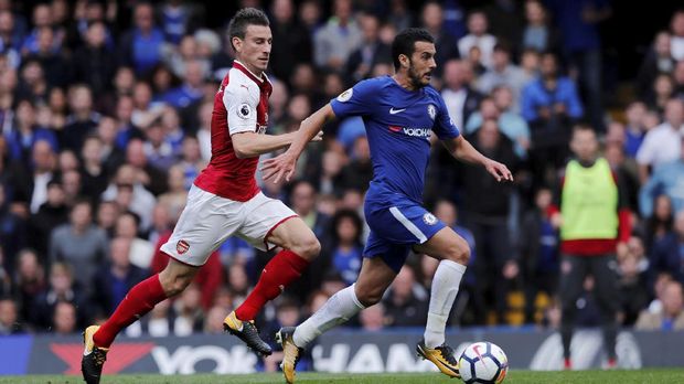 Arsenal menahan imbang Chelsea pada laga terakhir di Liga Primer Inggris.