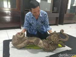 Kepala Naga di Gunung Lalakon Diduga Penunjuk Lokasi Sakral
