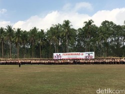 Jokowi Jadi Pembina Upacara Perkemahan Pramuka NU di Magelang