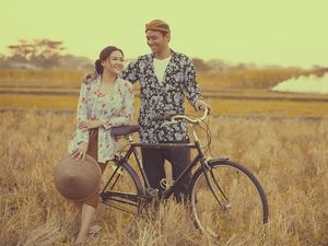 Cantiknya Vicky Shu Saat Midodareni