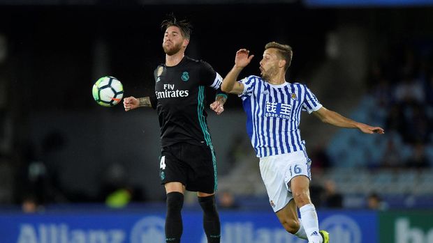Real Madrid sukses kembali ke jalur kemenangan setelah menaklukkan Real Sociedad 3-1. (