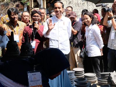 Presiden Jokowi Kunjungi Dua Balkondes di Magelang
