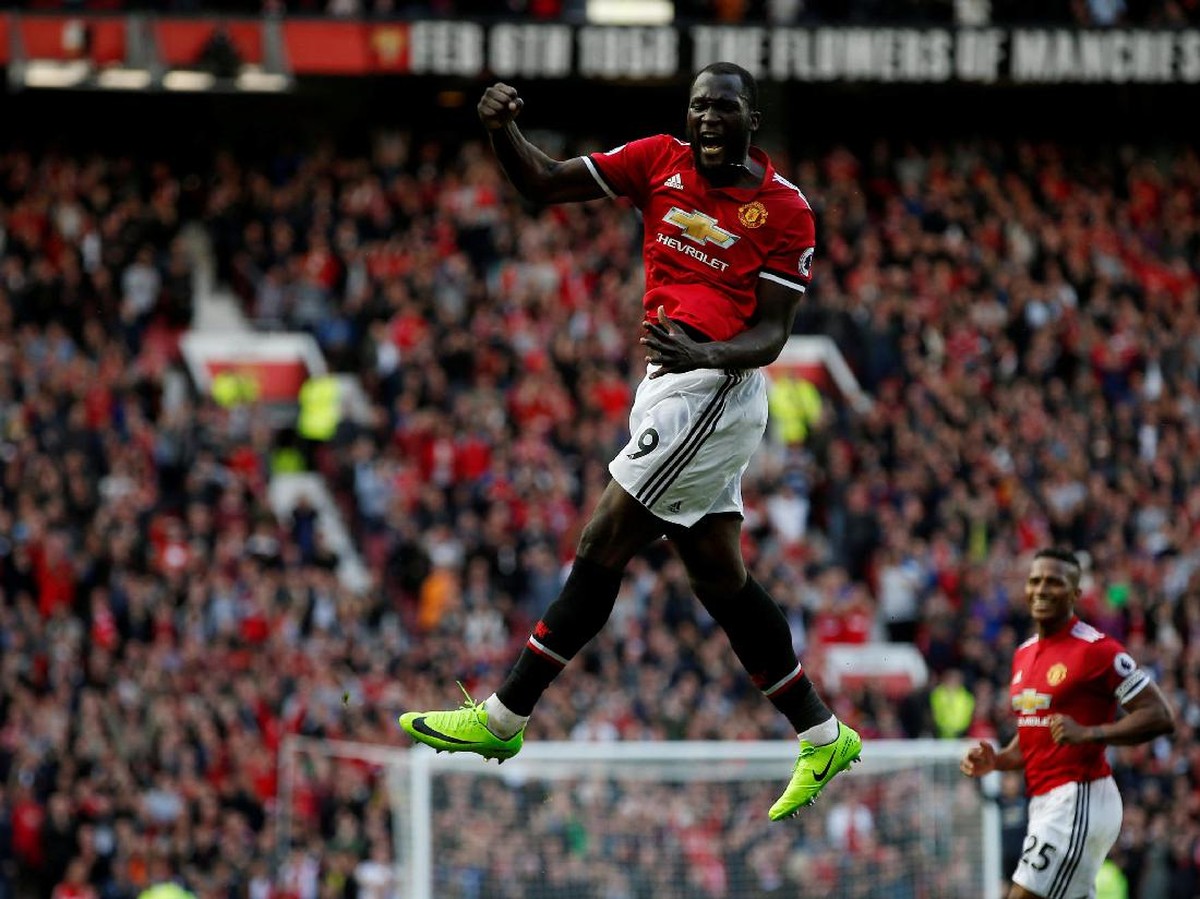 Penyerang Manchester United, Romelu Lukaku (Foto: Andrew Yates/Reuters)
