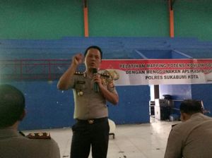 Polisi Kota Sukabumi Pasang Aplikasi Deteksi Konflik Sosial