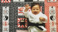 Foto: Ciat! Kecil-kecil Sudah Kenal Karate